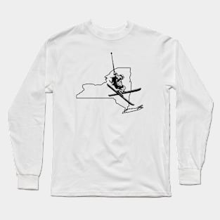 New York Skier Long Sleeve T-Shirt